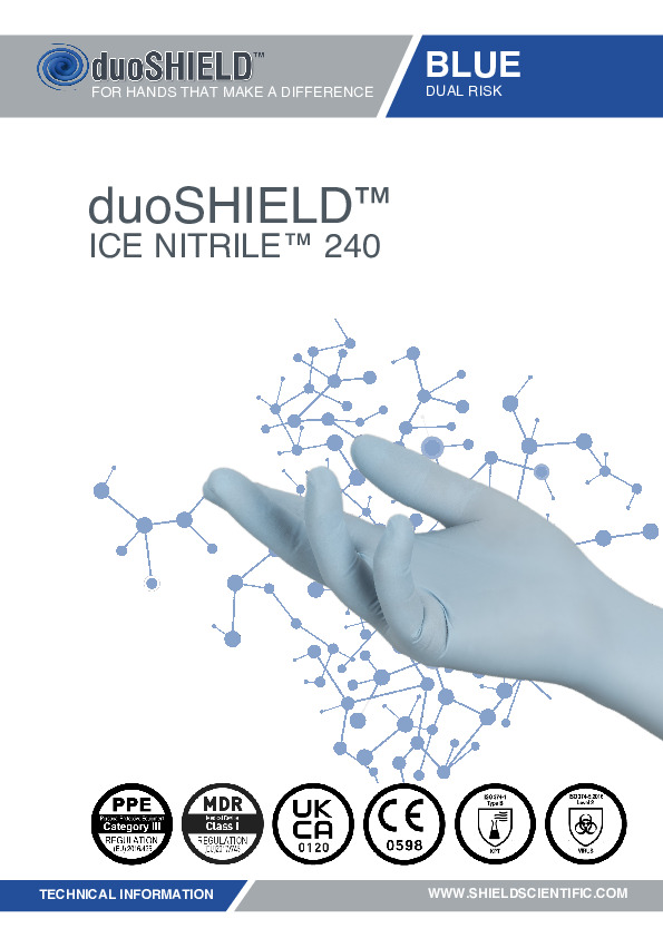PDF duoSHIELD™ ICE NITRILE™ 240